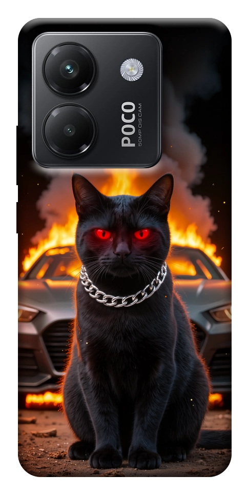 Чехол Black trouble для Xiaomi Poco M7 Pro 5G