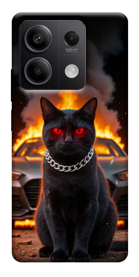 Чехол Black trouble для Xiaomi Redmi Note 13 5G