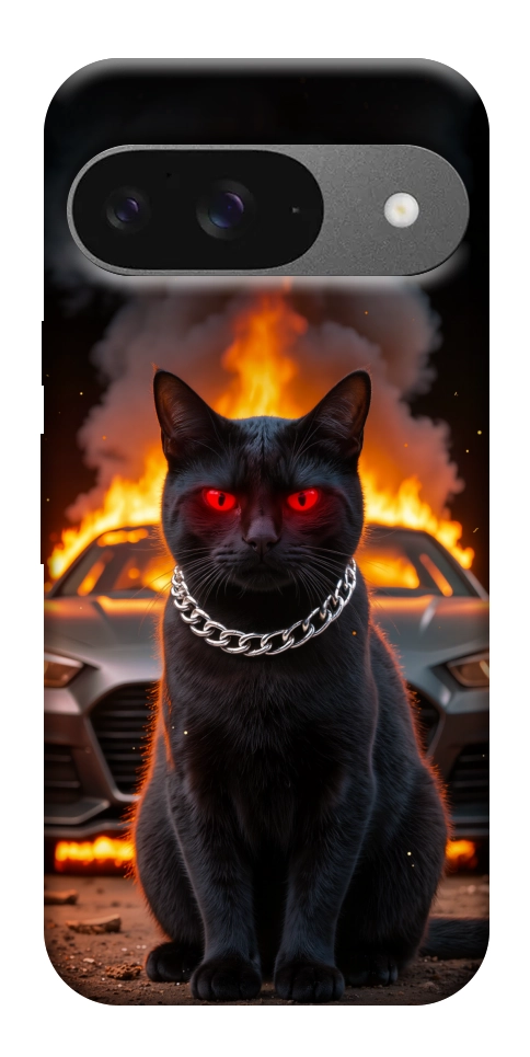 Чехол Black trouble для Google Pixel 10 Pro
