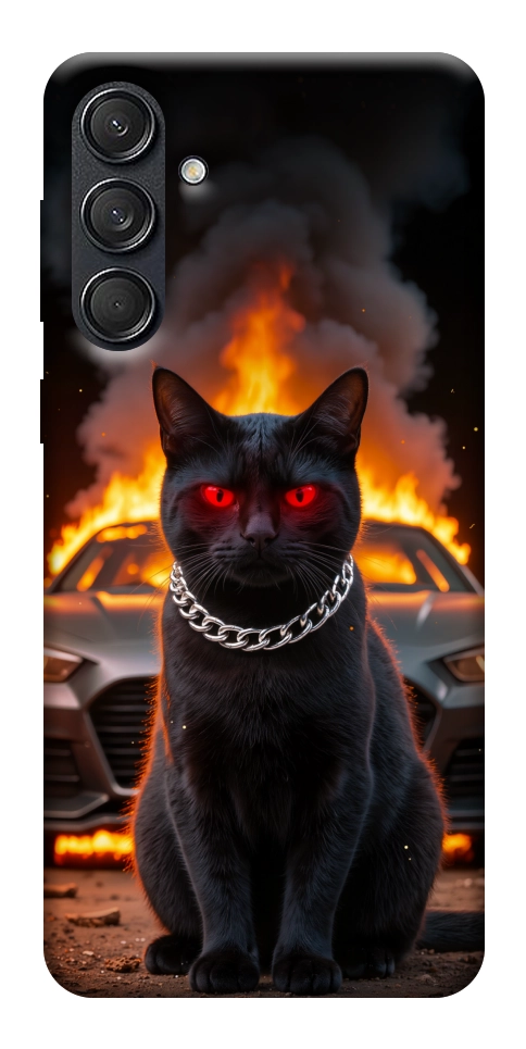 Чехол Black trouble для Galaxy M55