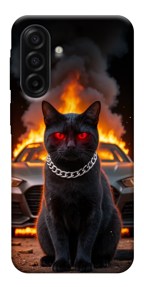 Чехол Black trouble для Galaxy A17 5G