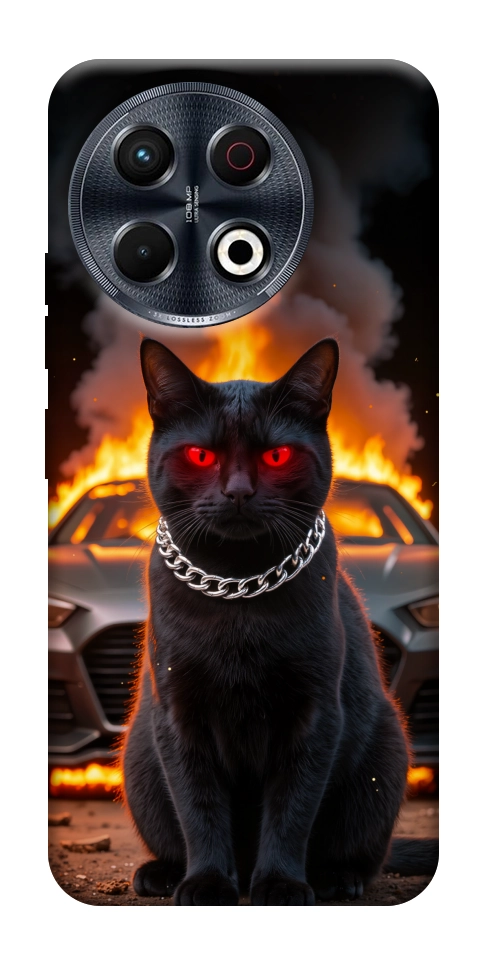 Чехол Black trouble для TECNO Spark 30 Pro (KL7)