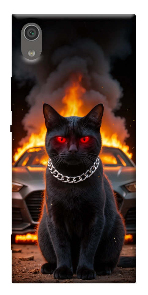 Чехол Black trouble для Sony Xperia XA1