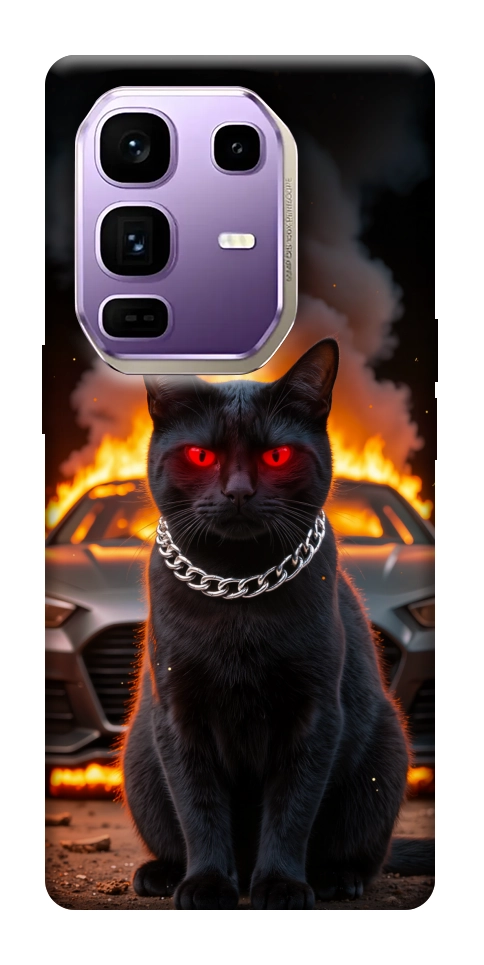 Чехол Black trouble для Infinix Note 50 Pro+