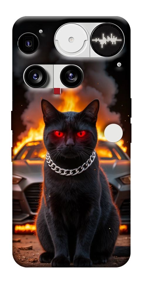 Чехол Black trouble для Nothing Phone (3)