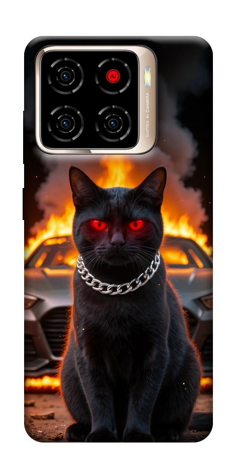 Чехол Black trouble для ZTE Blade A56