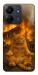 Чохол Burning cat для Xiaomi Poco C65