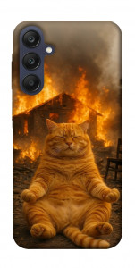 Чехол Burning cat для Galaxy A25 5G
