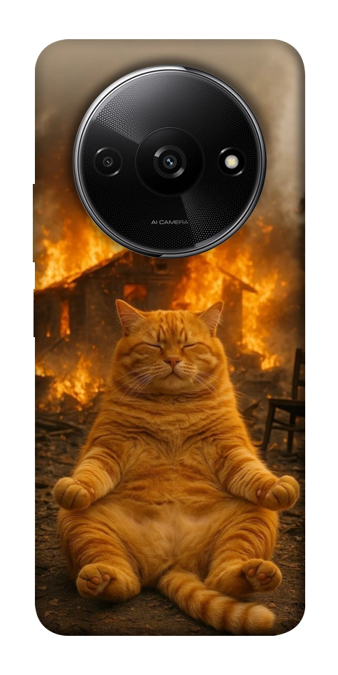 Чохол Burning cat для Xiaomi Redmi A3