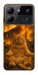 Чехол Burning cat для ZTE Blade A54 4G