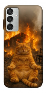 Чохол Burning cat для Galaxy M15 5G