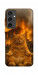 Чехол Burning cat для Galaxy S24 FE