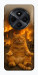 Чехол Burning cat для Xiaomi Redmi 14C