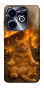 Чехол Burning cat для TECNO Spark 20
