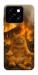 Чехол Burning cat для ZTE Blade A55 4G