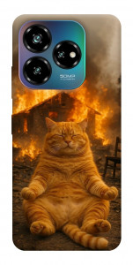 Чехол Burning cat для ZTE Nubia V60