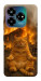 Чехол Burning cat для ZTE Nubia V60