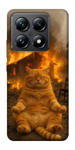 Чохол Burning cat для Xiaomi 14T Pro