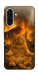 Чехол Burning cat для Galaxy A36 5G