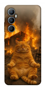Чохол Burning cat для Realme C65 4G