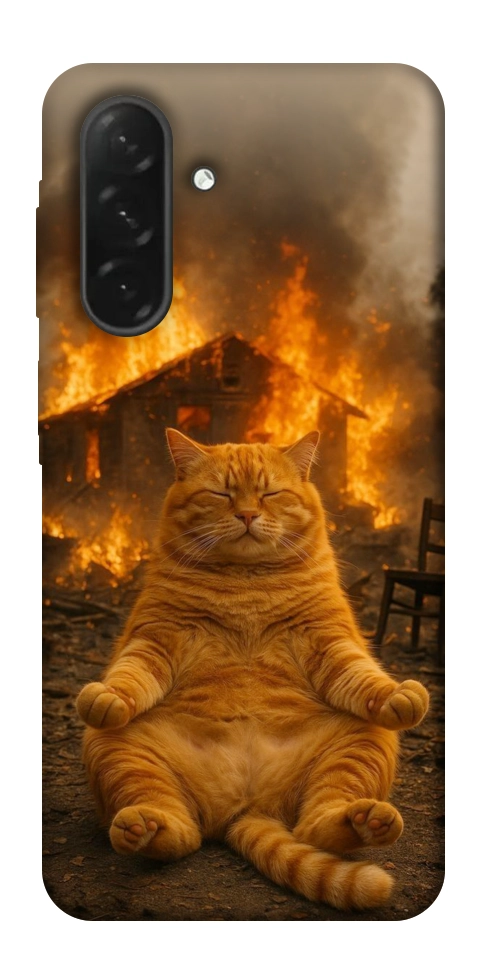 Чохол Burning cat для Galaxy A26 5G