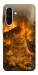 Чохол Burning cat для Galaxy A56 5G