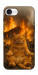 Чехол Burning cat для iPhone 16e