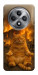 Чехол Burning cat для Oppo Reno 12 F 4G