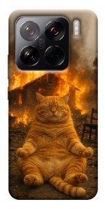 Чохол Burning cat для Xiaomi 15 Pro