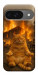 Чехол Burning cat для Google Pixel 10