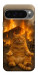 Чехол Burning cat для Google Pixel 10 Pro XL
