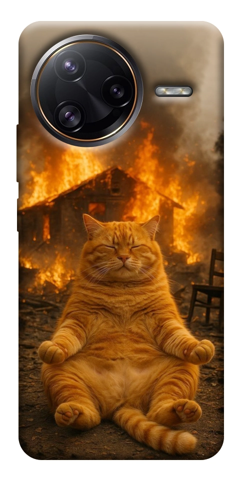 Чехол Burning cat для Xiaomi Poco F7 Ultra