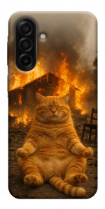 Чохол Burning cat для Samsung Galaxy A17 5G