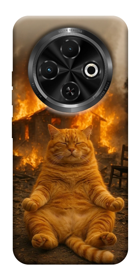 Чехол Burning cat для TECNO Spark 30C (KL5n)