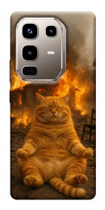 Чехол Burning cat для Infinix Note 50 Pro 4G