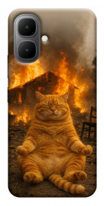 Чехол Burning cat для Infinix Smart 10