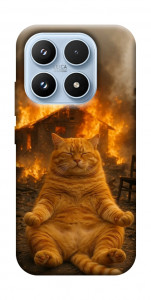 Чехол Burning cat для Xiaomi 17