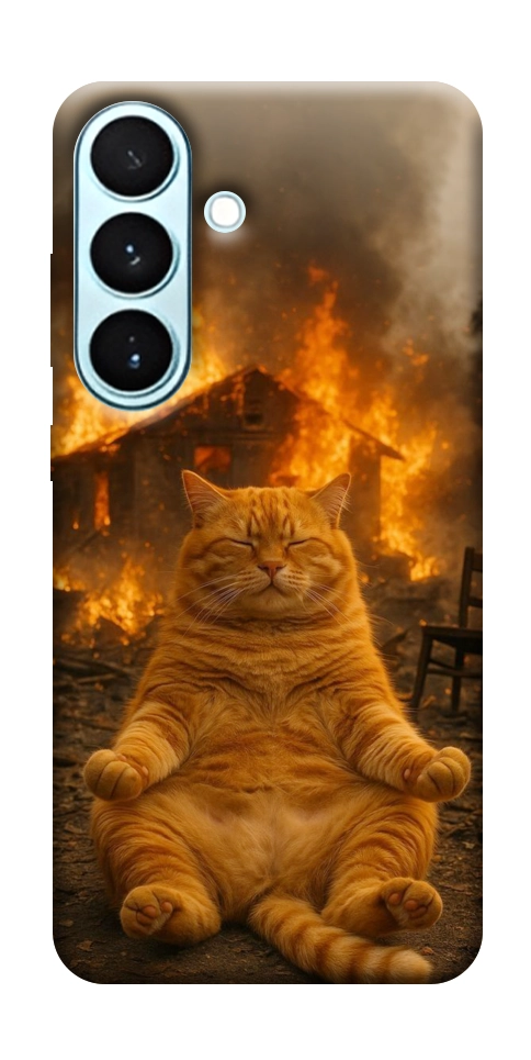 Чехол Burning cat для Galaxy S26