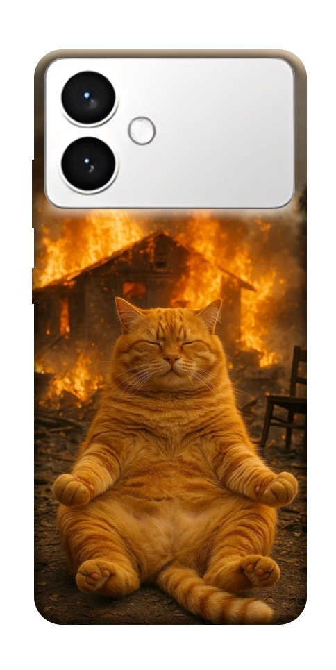 Чехол Burning cat для Galaxy S26+