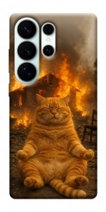 Чехол Burning cat для Galaxy S26 Ultra