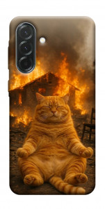 Чехол Burning cat для Galaxy A57 5G