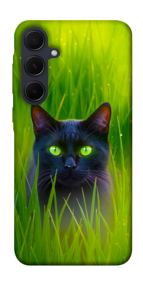 Чехол Cat in the grass для Galaxy A55