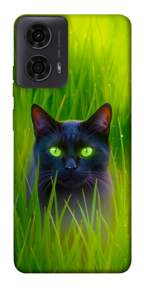 Чохол Cat in the grass для Motorola Moto G04