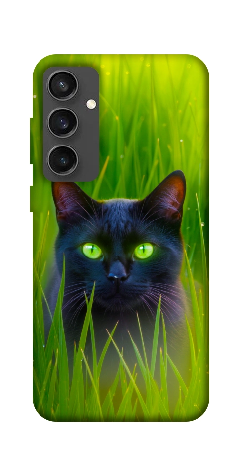 Чехол Cat in the grass для Galaxy S24 FE