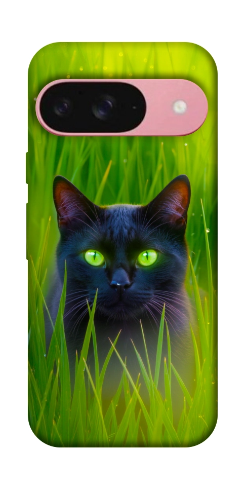 Чехол Cat in the grass для Google Pixel 9