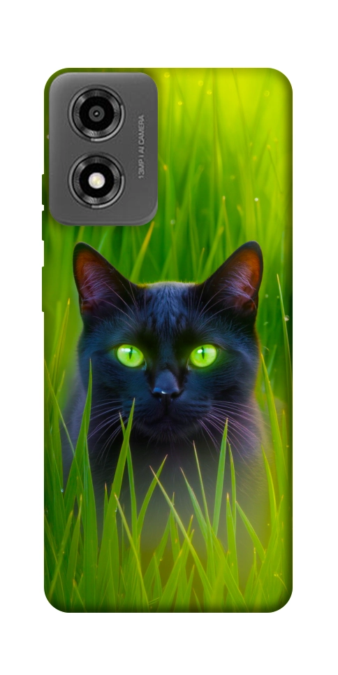 Чехол Cat in the grass для Motorola Moto E14