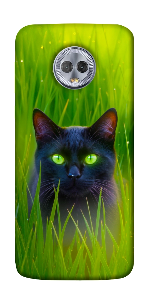 Чехол Cat in the grass для Motorola Moto G6 Plus