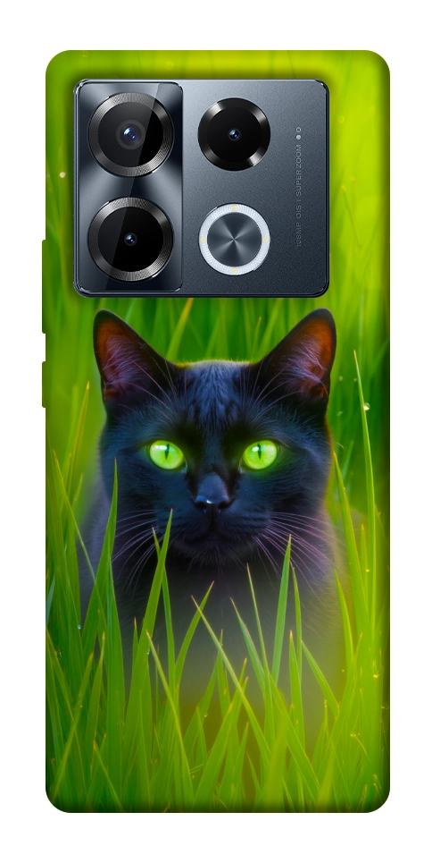 Чехол Cat in the grass для Infinix Note 40 Pro 4G