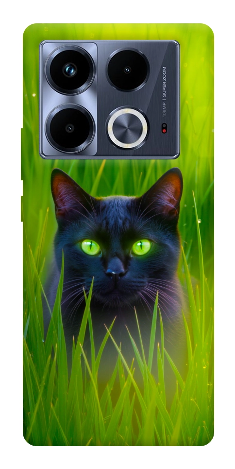 Чехол Cat in the grass для Infinix Note 40 4G