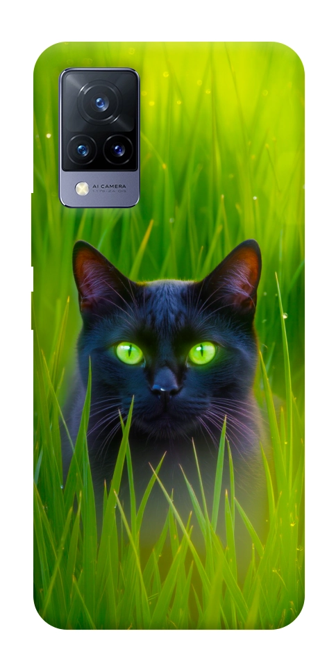 Чохол Cat in the grass для Vivo V21